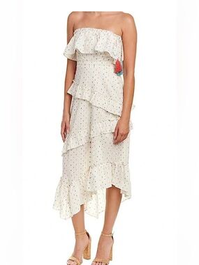 camilla silk dress Camilla V-Neck Full Length Bias Slip Dress in Song of Saint Anthony main image 1